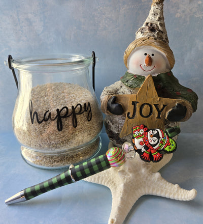 Christmas Beaded Pens