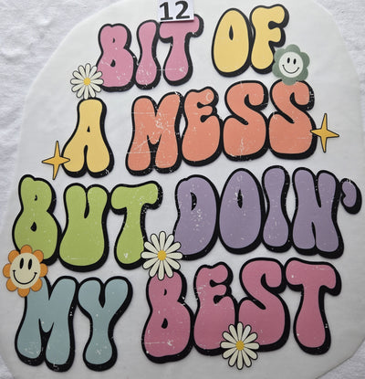 Mental Health/Positive Affirmations T-Shirt