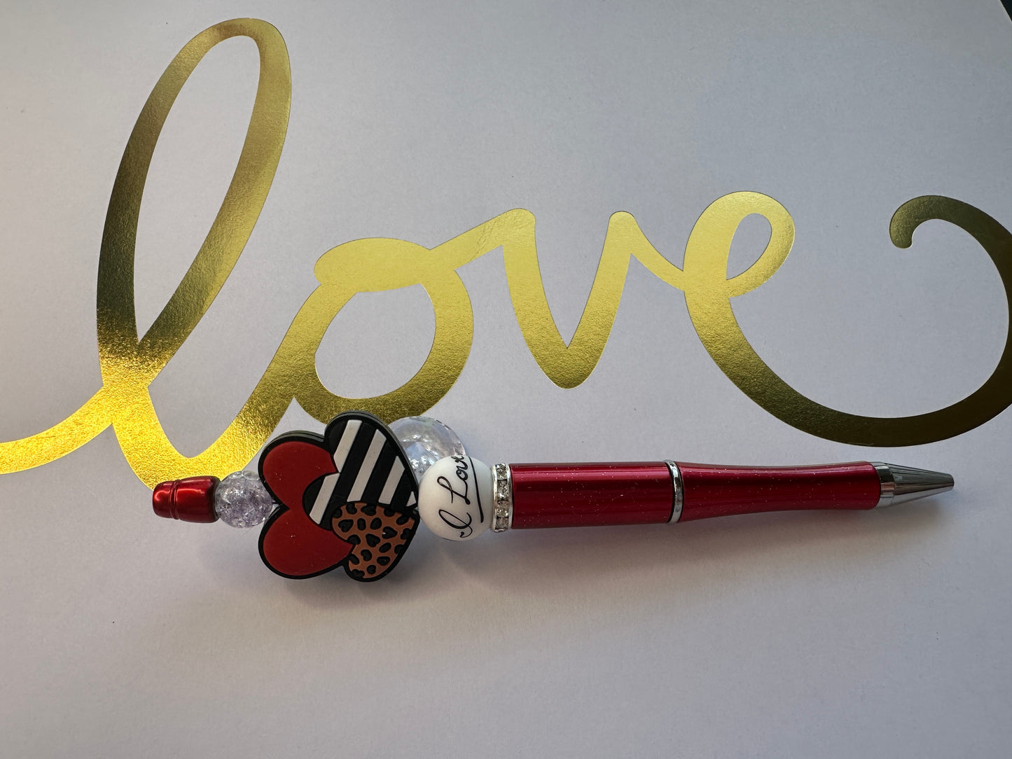 Beaded pen