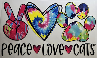 Peace Love Cats
