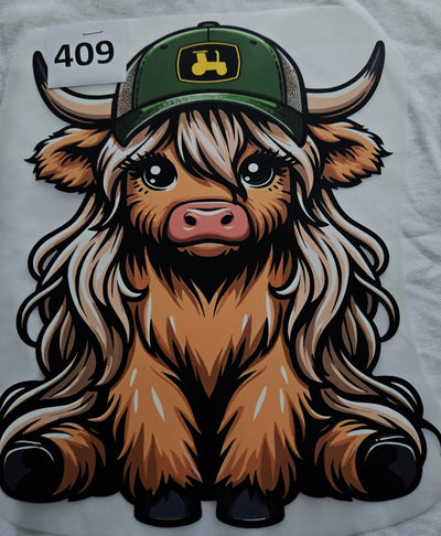 Hyland Cow/ Western T-Shirts