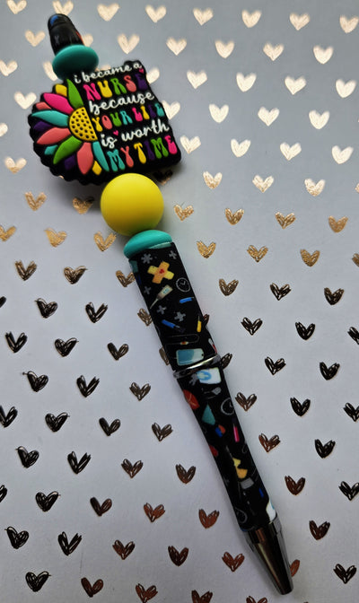 Nursing Beaded Pens