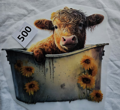 Hyland Cow/ Western T-Shirts