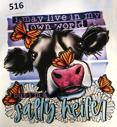 Hyland Cow/Western T-Shirts