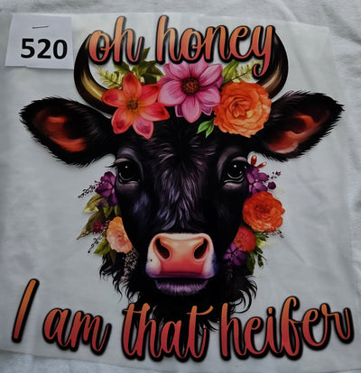 Hyland Cow/Western T-Shirts
