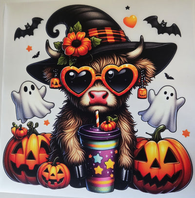 Cute Witch Cow