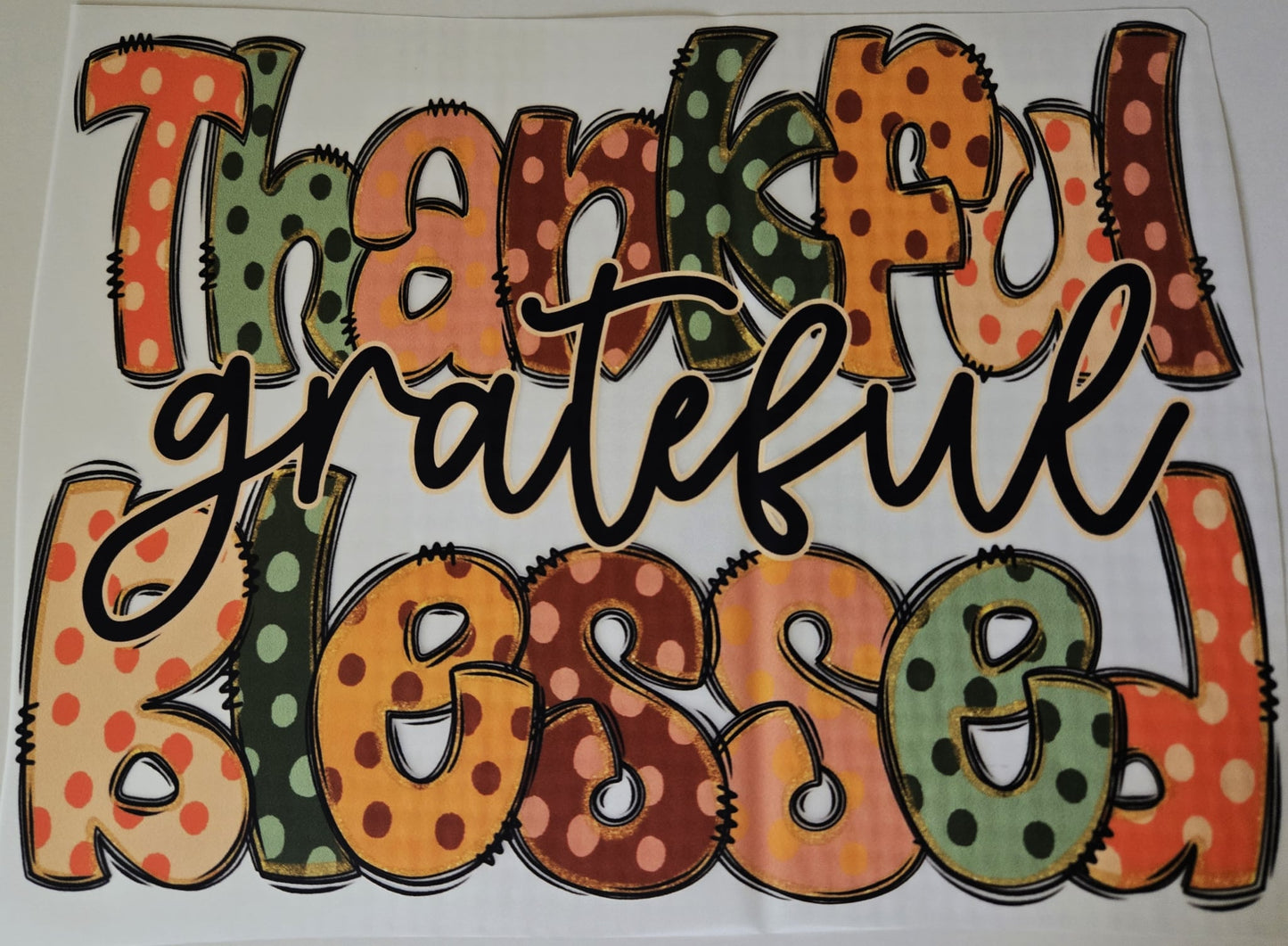 Thankful Blessed
